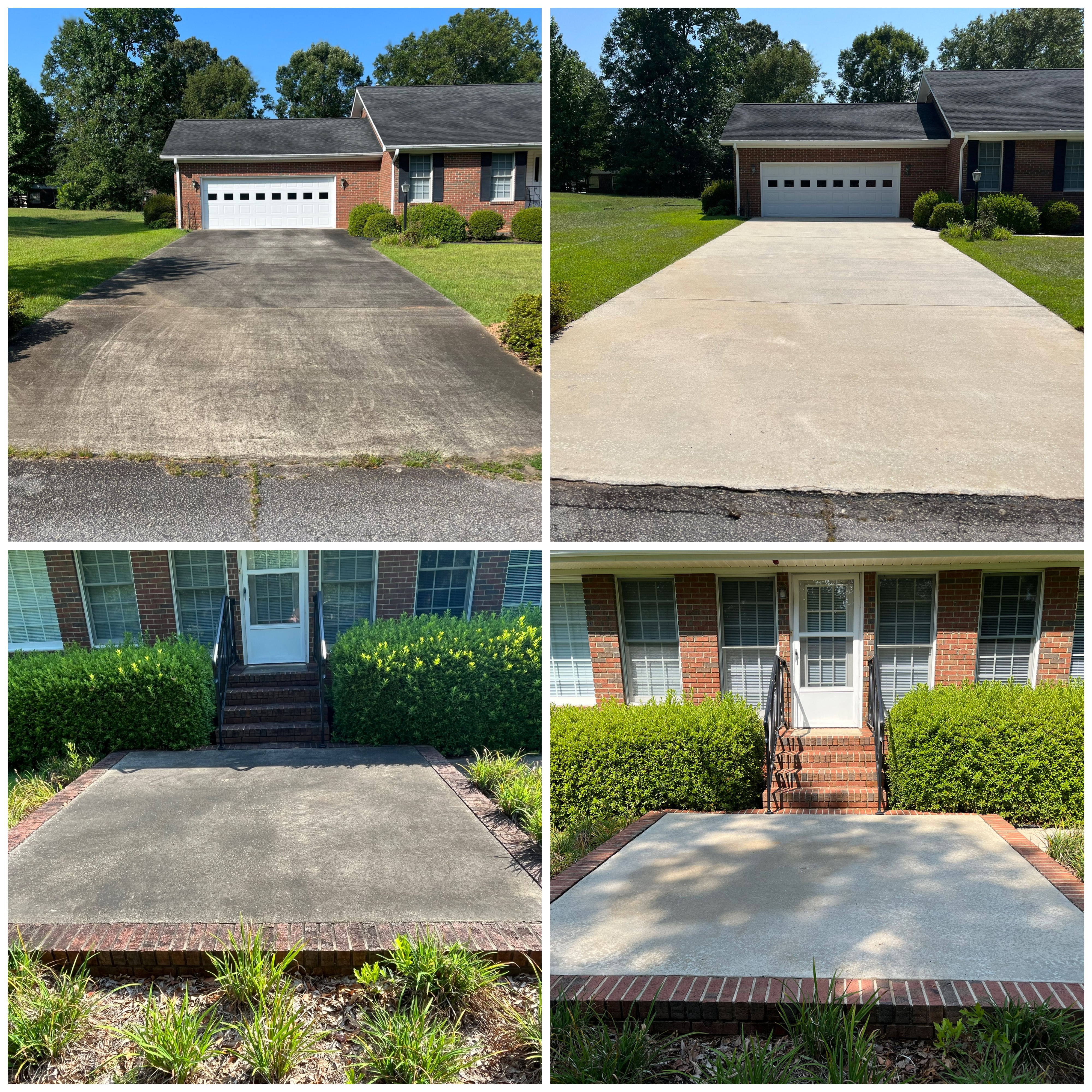 Driveway and Patio Cleaning in Greenwood, SC